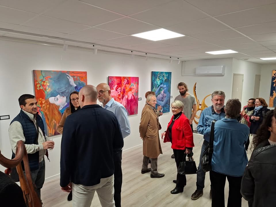 Exposition de peinture et sculpture à ArtZone - galerie d'art à Montrond-les-Bains
