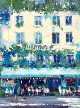 Aperitif at the Blue Cafe