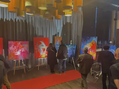 Dorina Costras s'expose au Casino JOA