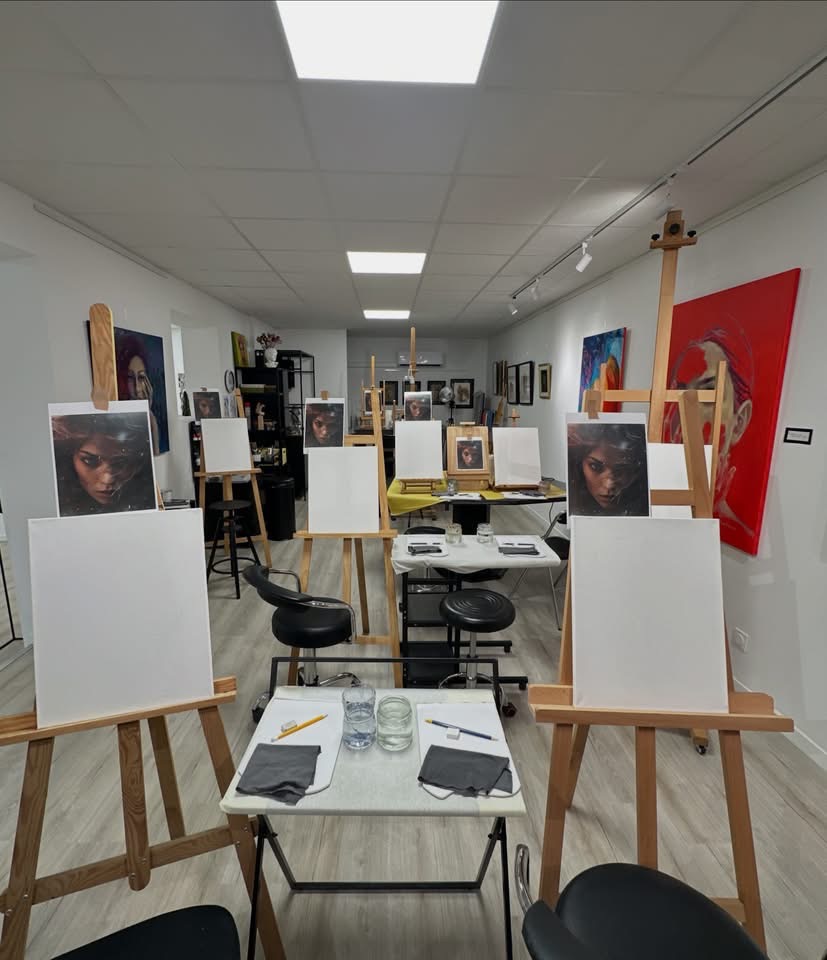 Stage de Peinture Acrylique – Portrait Expressif