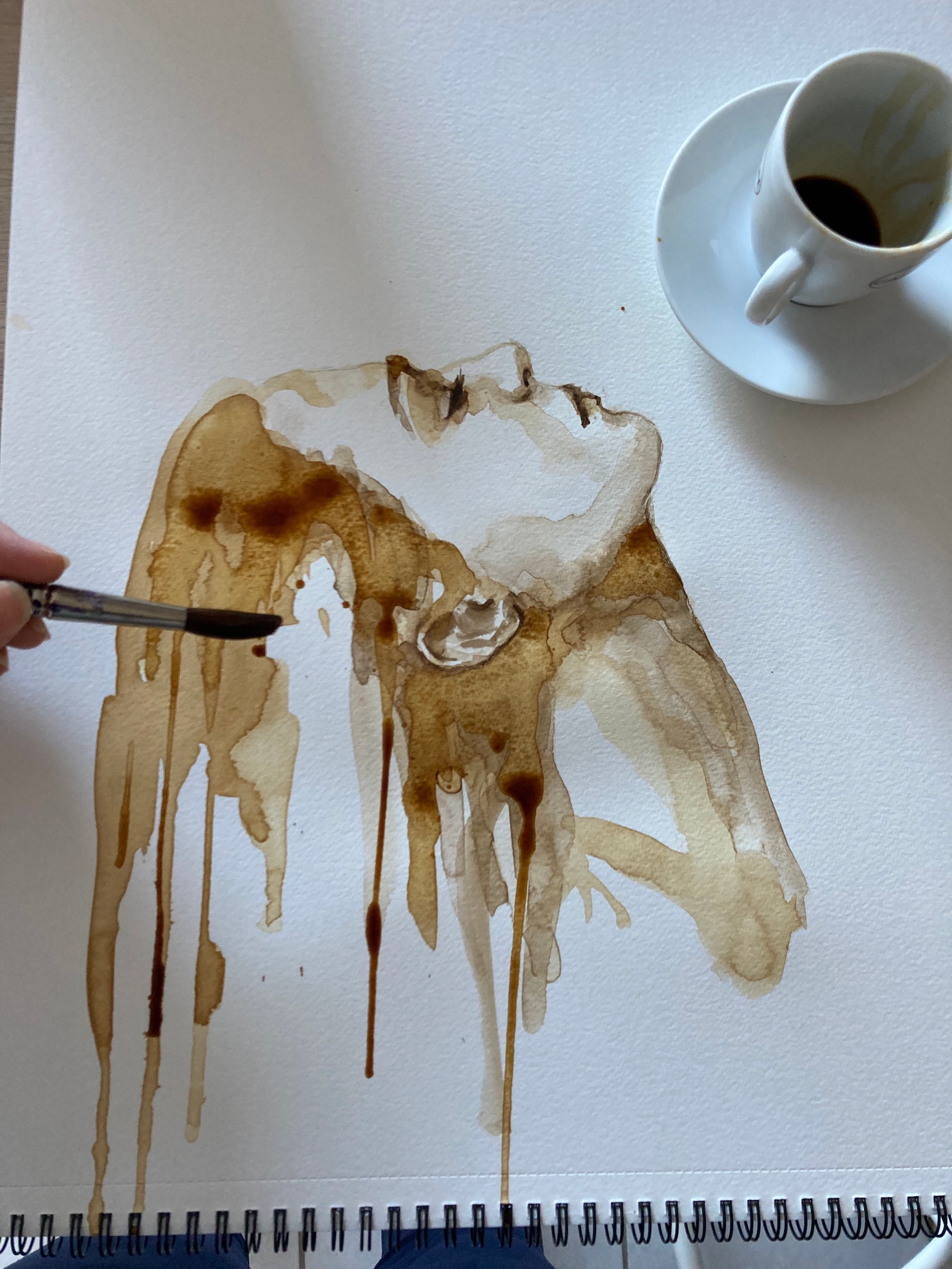 Stage d'été - Peinture au café