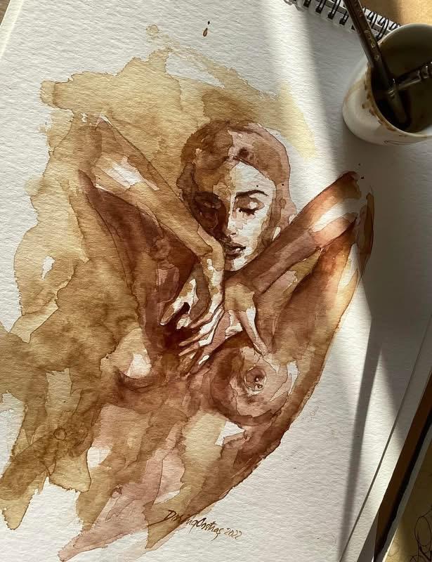 Coffee painting Workshop